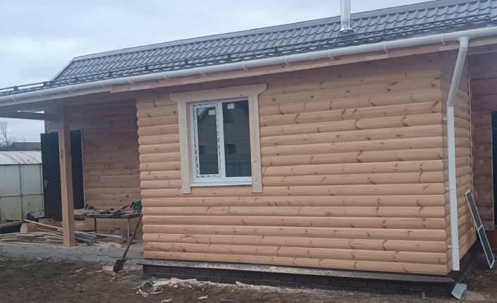 Строительство каркасного дома в д. Путилово